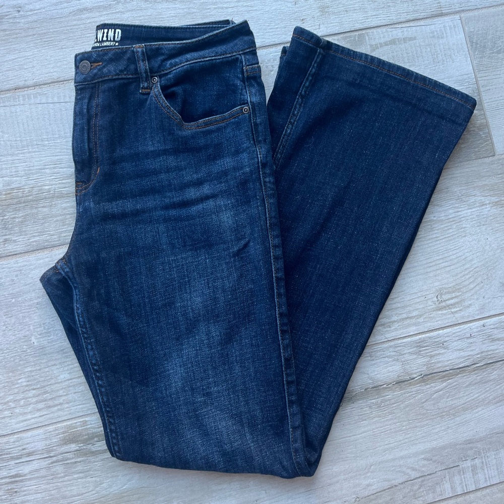 Idyllwind miranda lambert women’s boot cut flare dark blue jeans high waisted 12